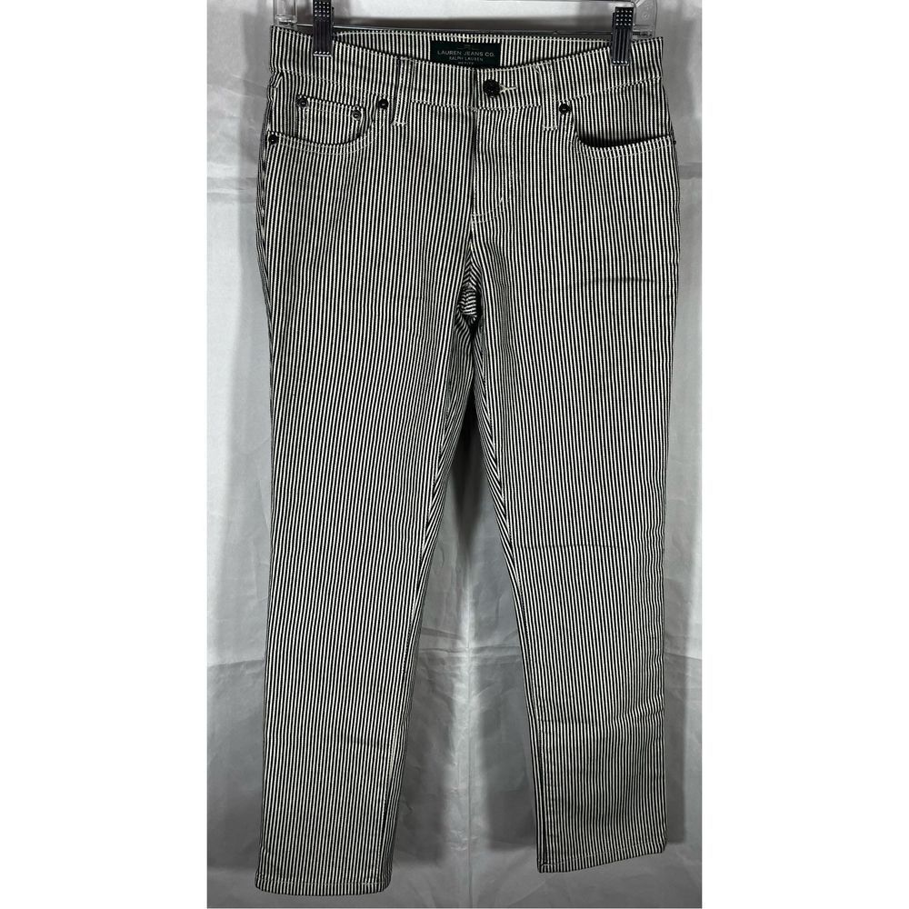 Lauren Ralph Lauren railroad striped  pants